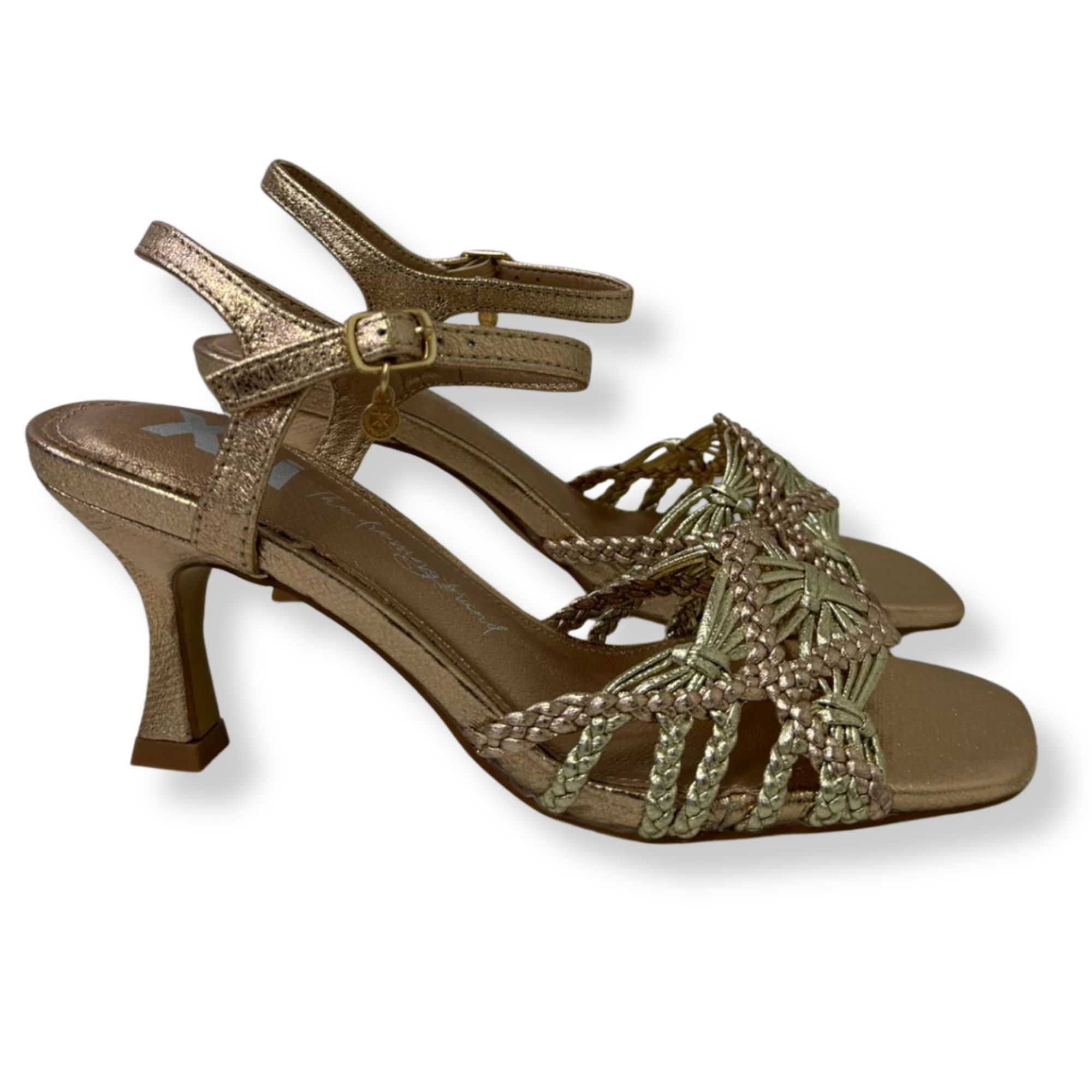 Xti Sandali con tacco donna 145434 NUDE - immagine 2