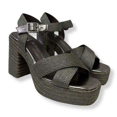 Xti Sandali con tacco donna 142741 PLOMO(PEWTER)