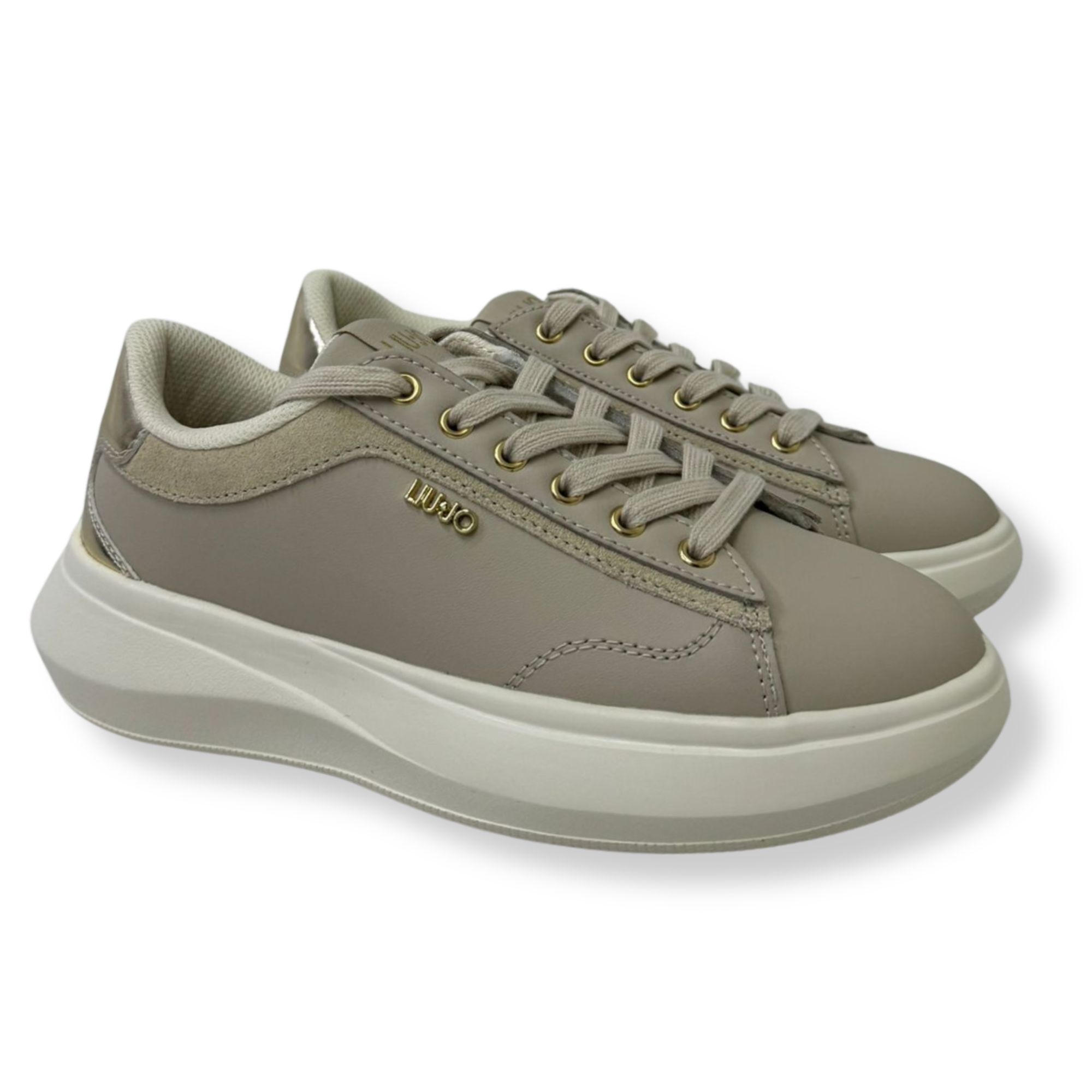 LUI – JO SNEAKERS DONNA BA6069 P0304 CASPER 01 S3815 Rope/Light Gold