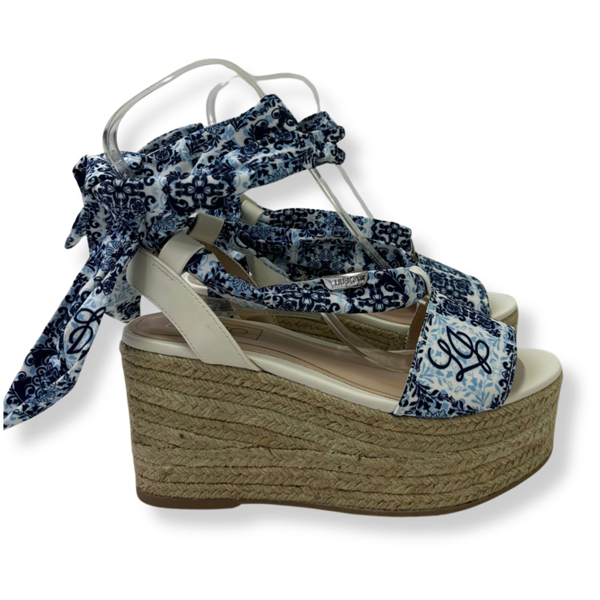 Lui-Jo sandali con tacco donna SA6087 TX133 BALI 03 S4056 CAPRI/MILK - immagine 2