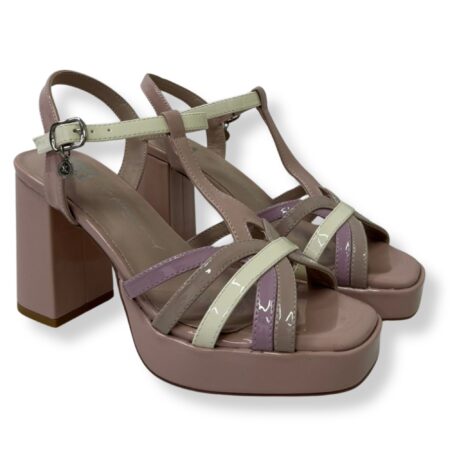 Xti Sandali con tacco donna 145104 NUDE