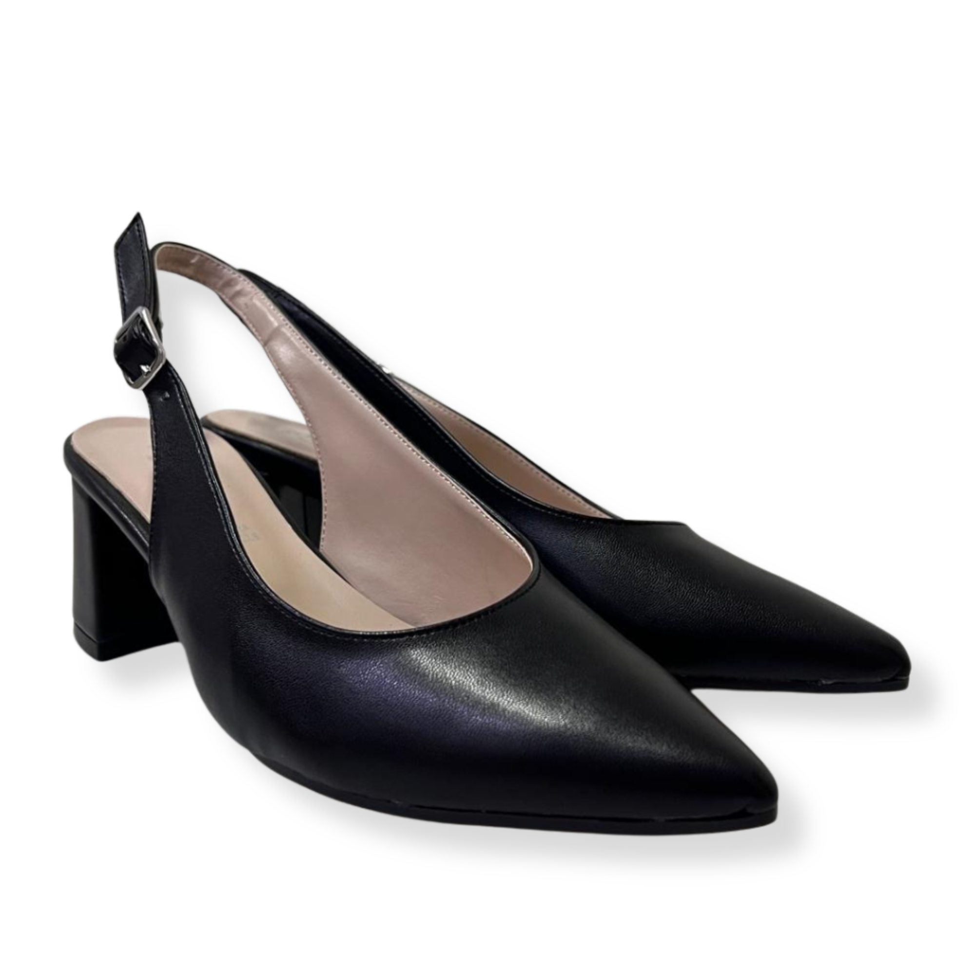 Romanelli Sandali 876 NEW Tacco50 PELLE NERO