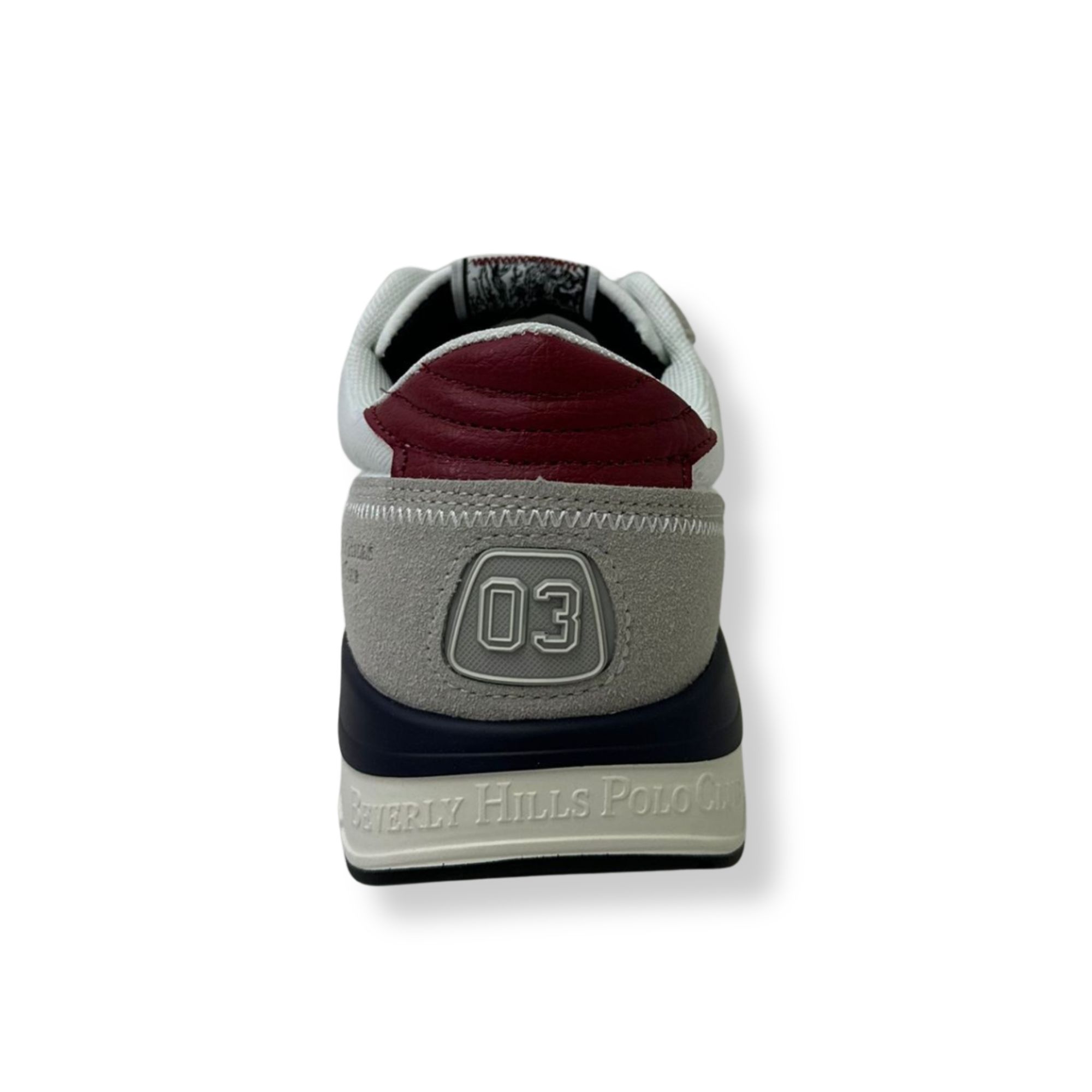 BH Polo Club Sneakers uomo BHM617001 Team Mix 0320 GREY WHITE - immagine 4