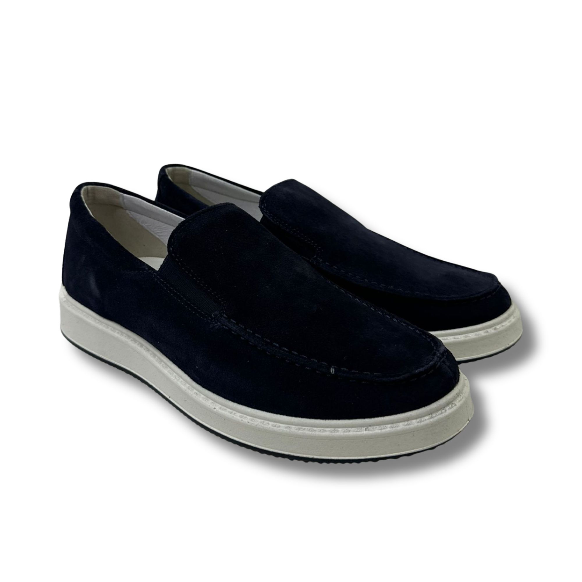 Igi&Co scarpe casual uomo 1124800 Scamosciato BLU