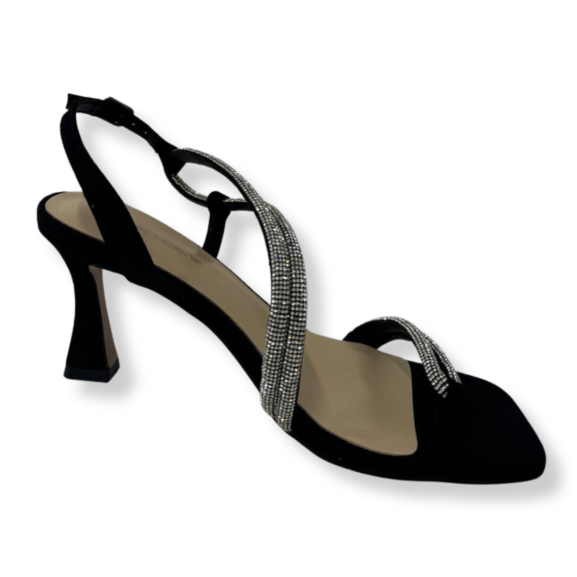 Queen Helena scarpe con tacco S3002 BLACK - immagine 3