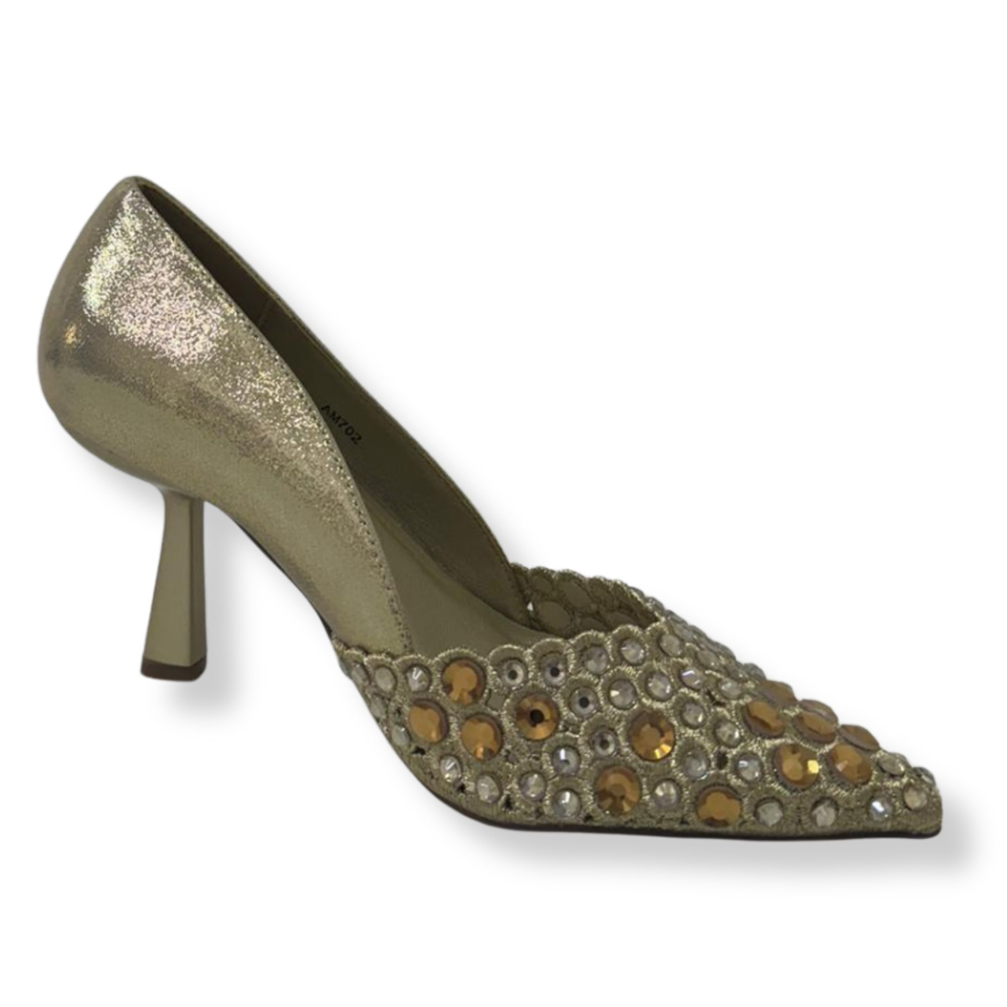 Menbur sandali con tacco donna AM702 Menbur 00 GOLD - immagine 4
