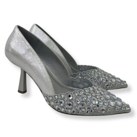 Menbur sandali con tacco donna AM702 Menbur 09 PLATA