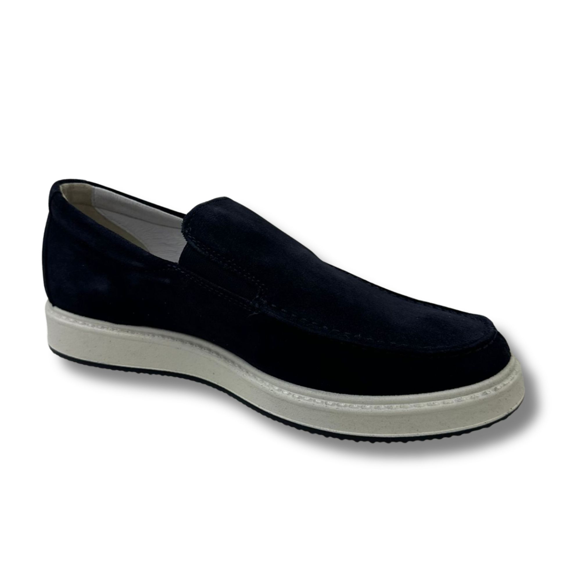 Igi&Co scarpe casual uomo 1124800 Scamosciato BLU - immagine 4