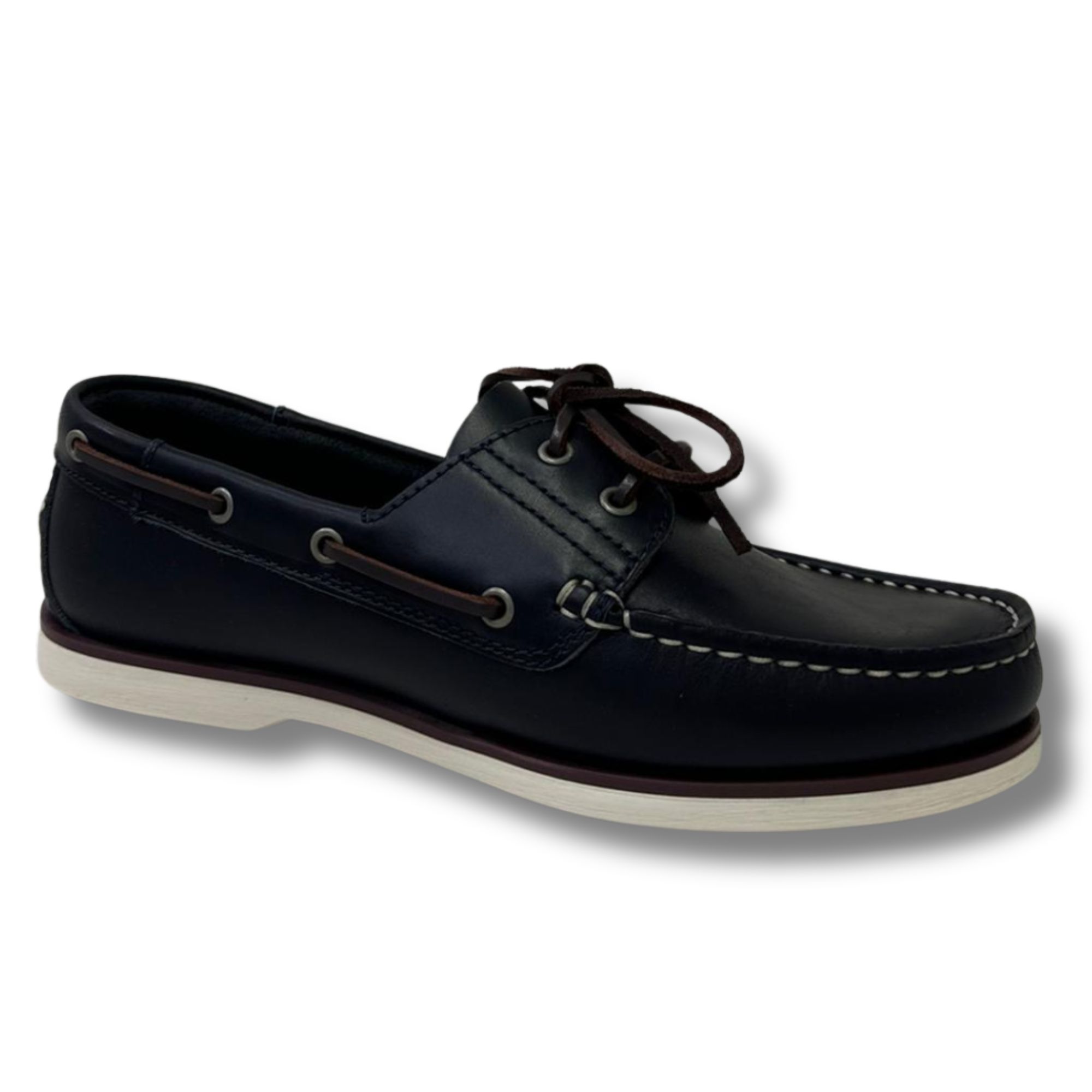 Lumberjack scarpe casual uomo 102268816 NAVIGATOR 032A-023C Navy Blu-D Brown - immagine 4