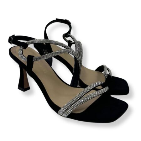Queen Helena scarpe con tacco S3002 BLACK