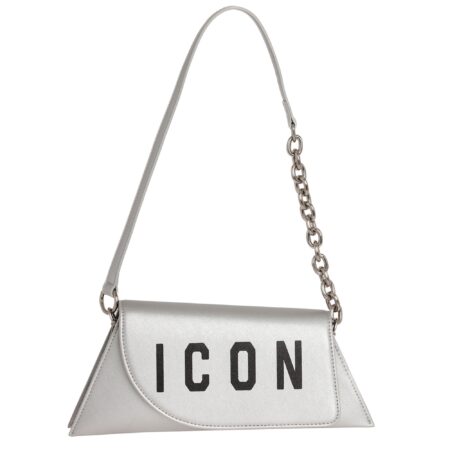 ICON BORSA DONNA ICBS06A01M Yara Metal SILVER