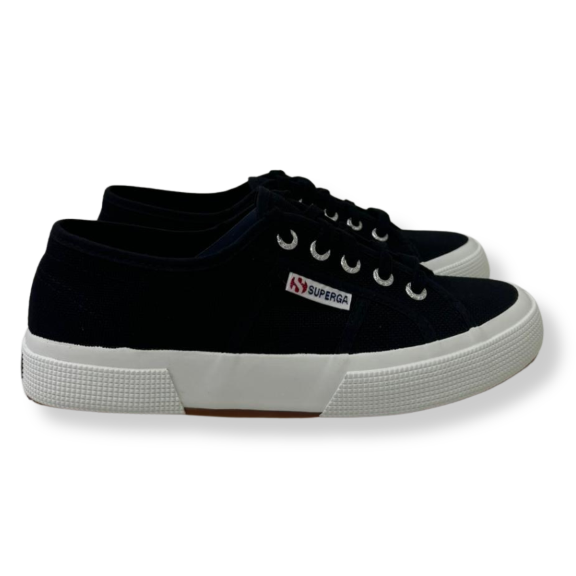 Superga Sneakers Donna 2750-COTU Classic S000010 F83 Black/White - immagine 2