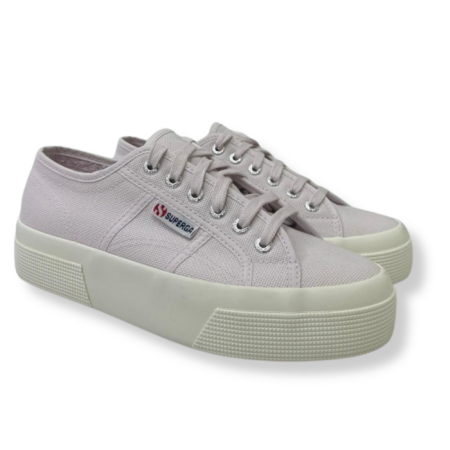 Superga Sneakers Donna 2740 Platform S21384W AYL Violet Lt-F avorio