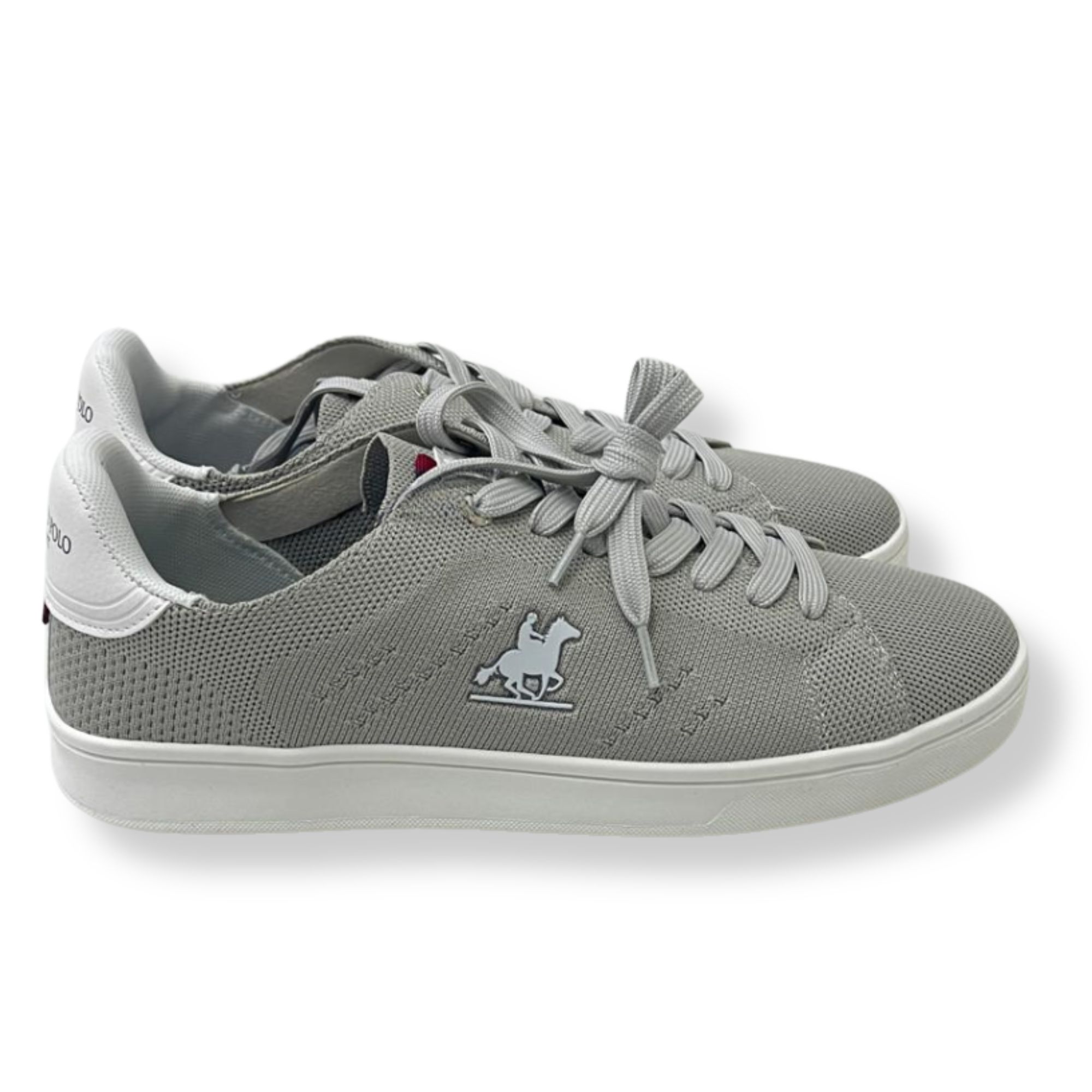 U.S. Grand Polo Sneakers uomo GPM23200F EMPIRE KNIT 4210 CIMENT/WHITE - immagine 2