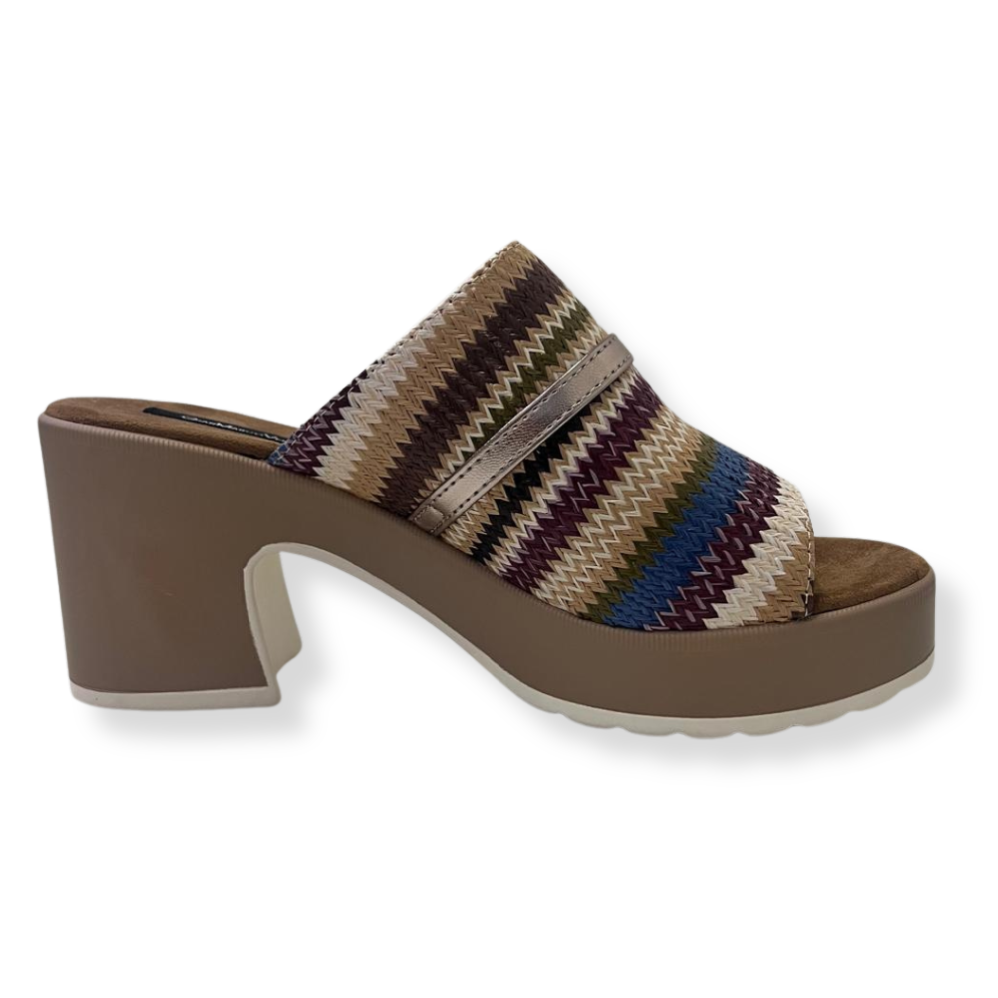 Gian Marco Venturi Sandali GMVDSCSA0471 Raffia MULTICOLOR - immagine 3