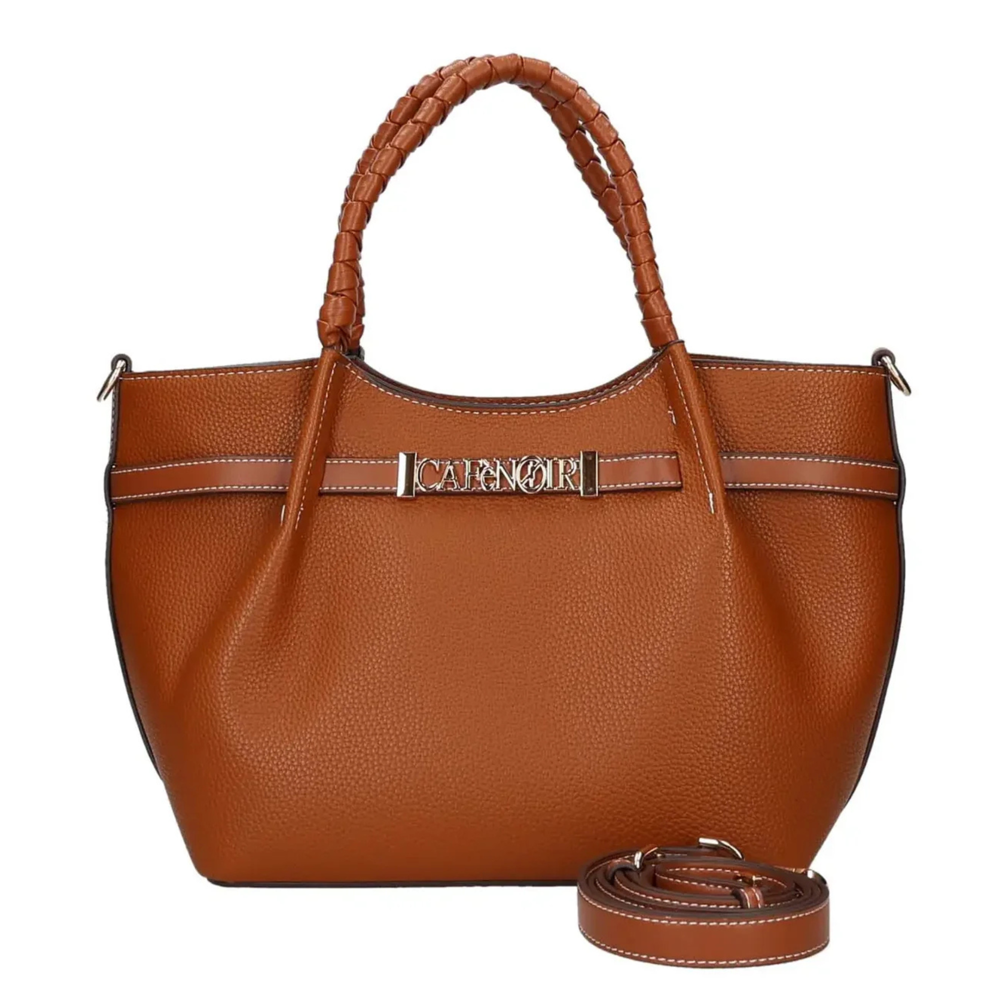 Cafe’ Noir borsa donna C3YA1005 Shopping M007 Cuoio