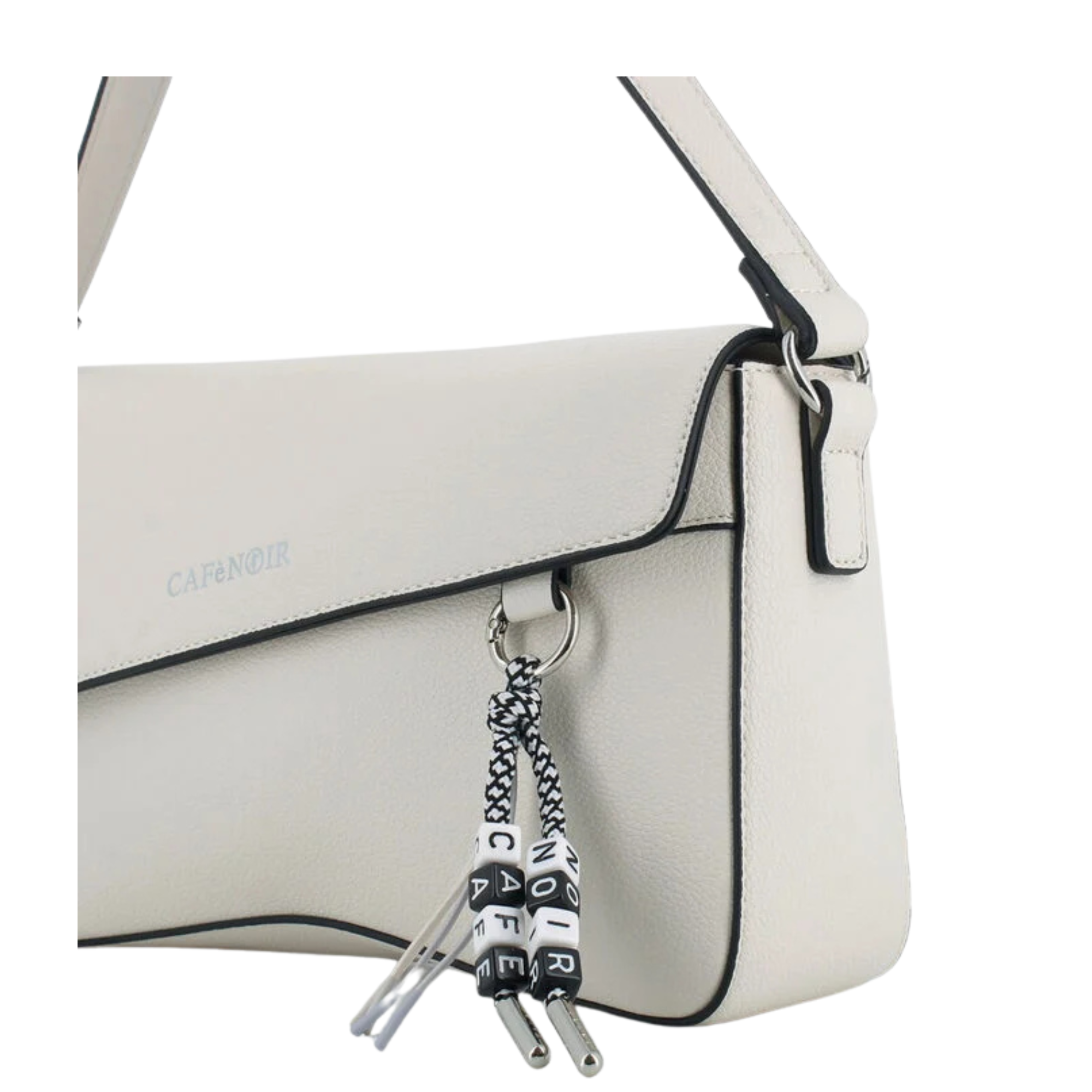 Cafe’ Noir borsa donna C3WE1010 Borsa a Mano W021 Avorio - immagine 3