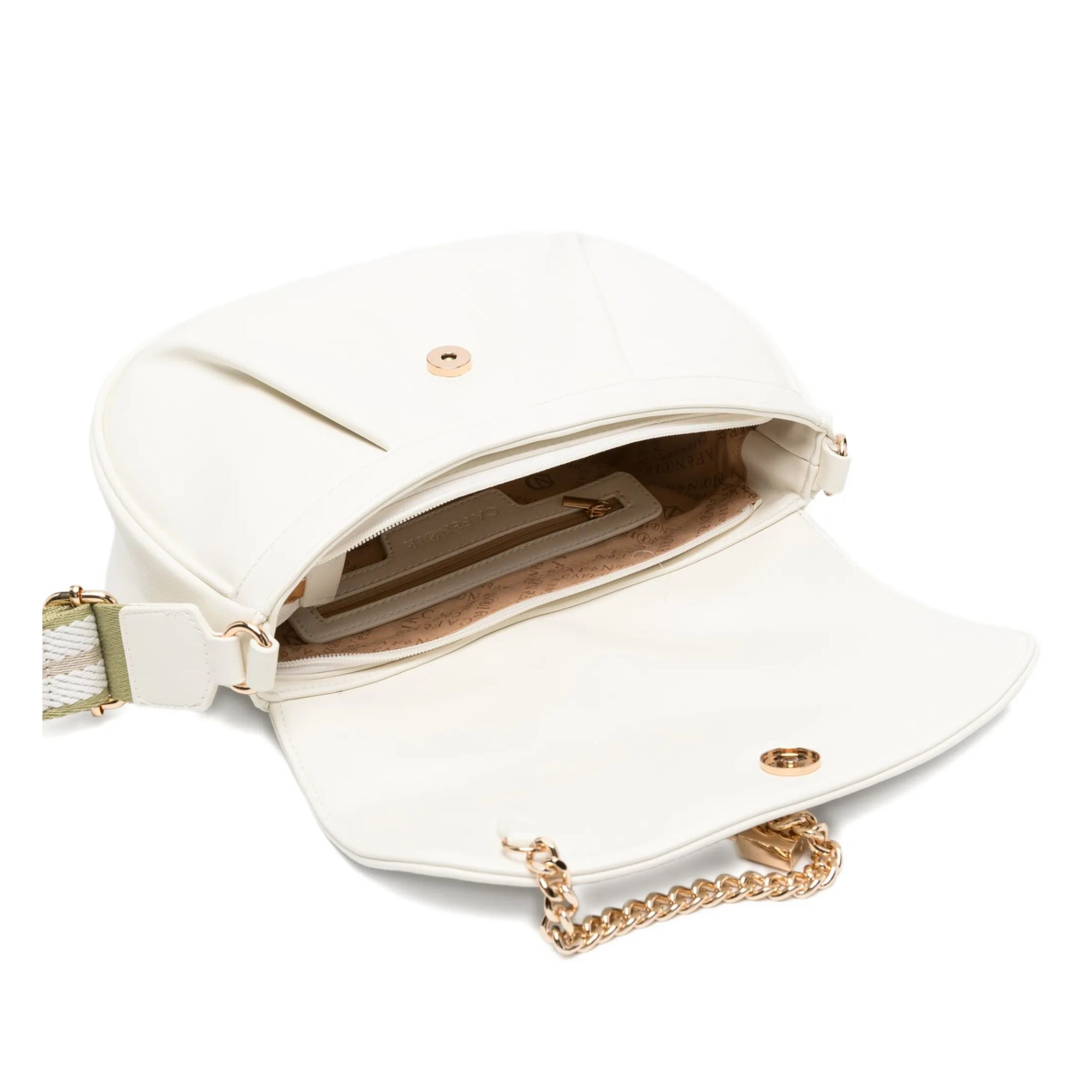 Cafe’ Noir borsa donna C3RF1013 Sacca W021 Avorio - immagine 3