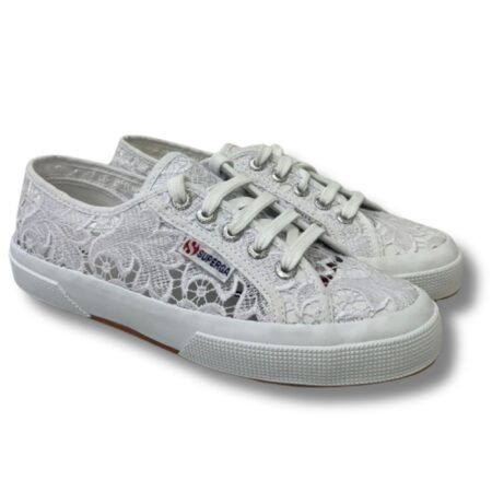 Superga Sneakers Donna 2750 Macrame S81219W 900 White