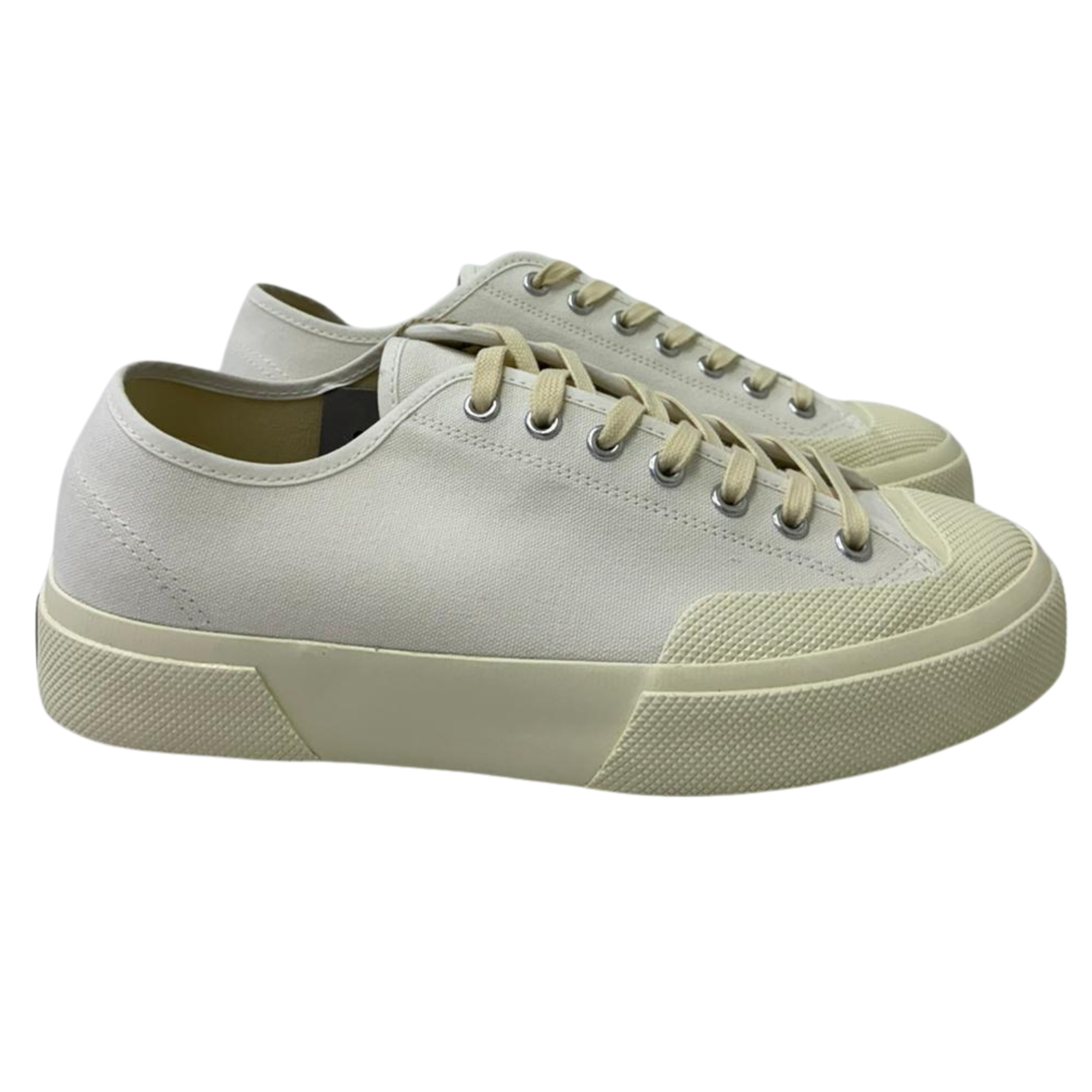 Superga Sneakers Uomo 2432 Works Low Cut Cotton Canvas S51347W A1Q White/Off White - immagine 2