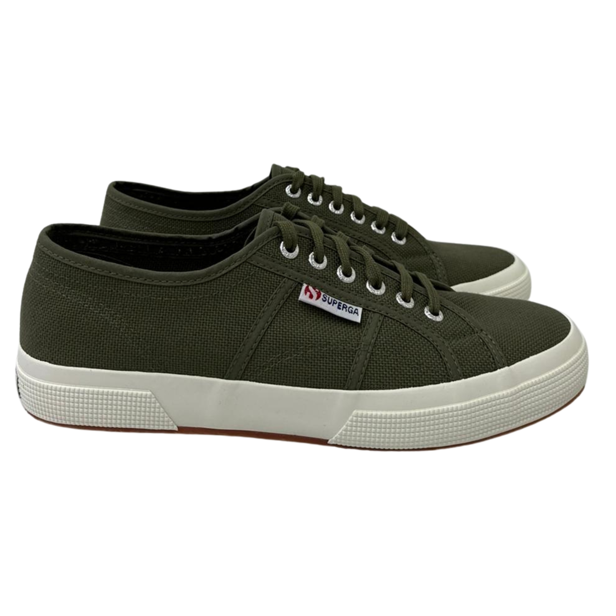 Superga Sneakers 2750-COTU Classic S000010 Uomo AP0 Green Sherwood-F Avorio - immagine 2