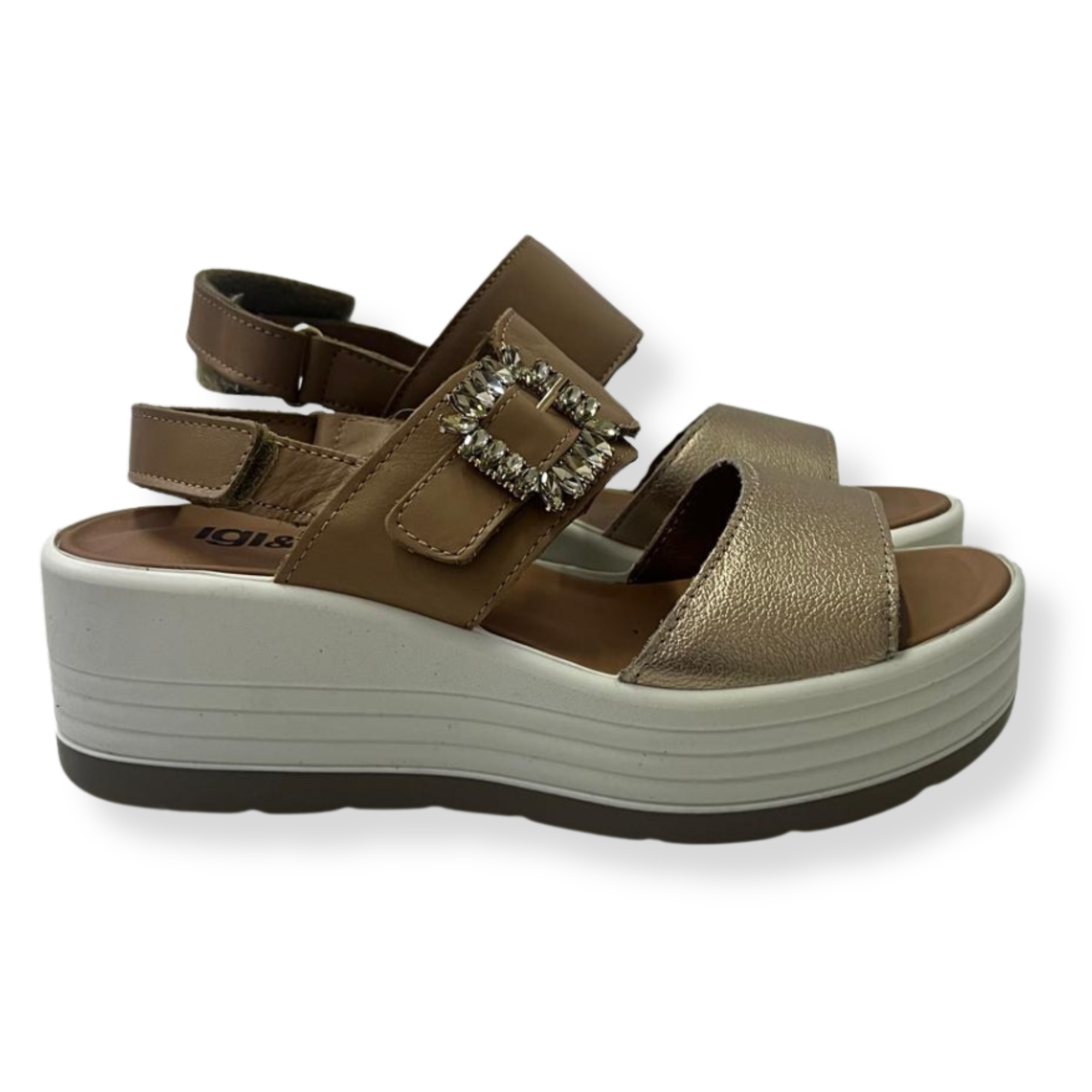 Igi&co Sandali Donna 1164511 CHAMPAGNE/BISCOTTO - immagine 2