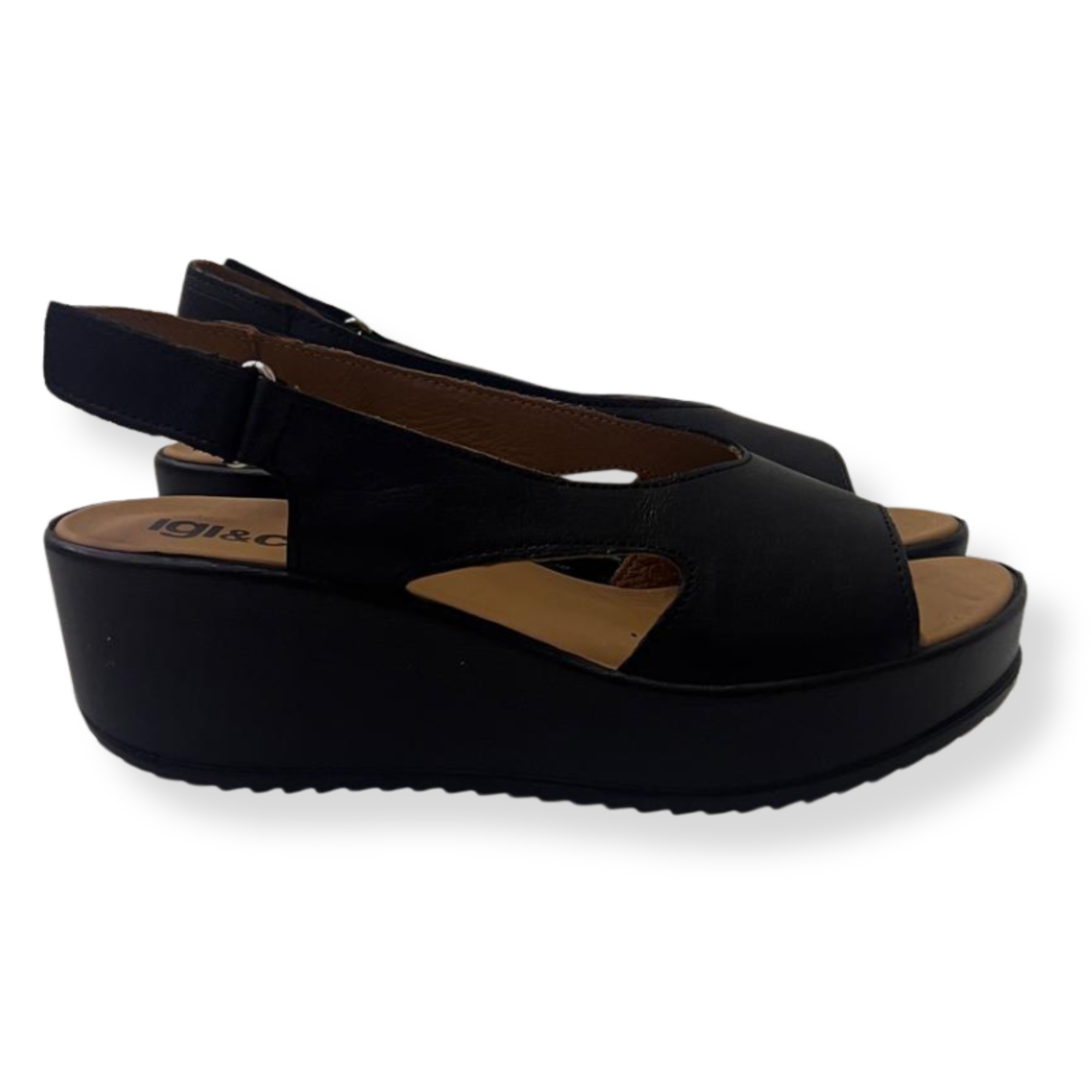 Igi&co Sandali Donna 1161700 Capra NERO - immagine 2