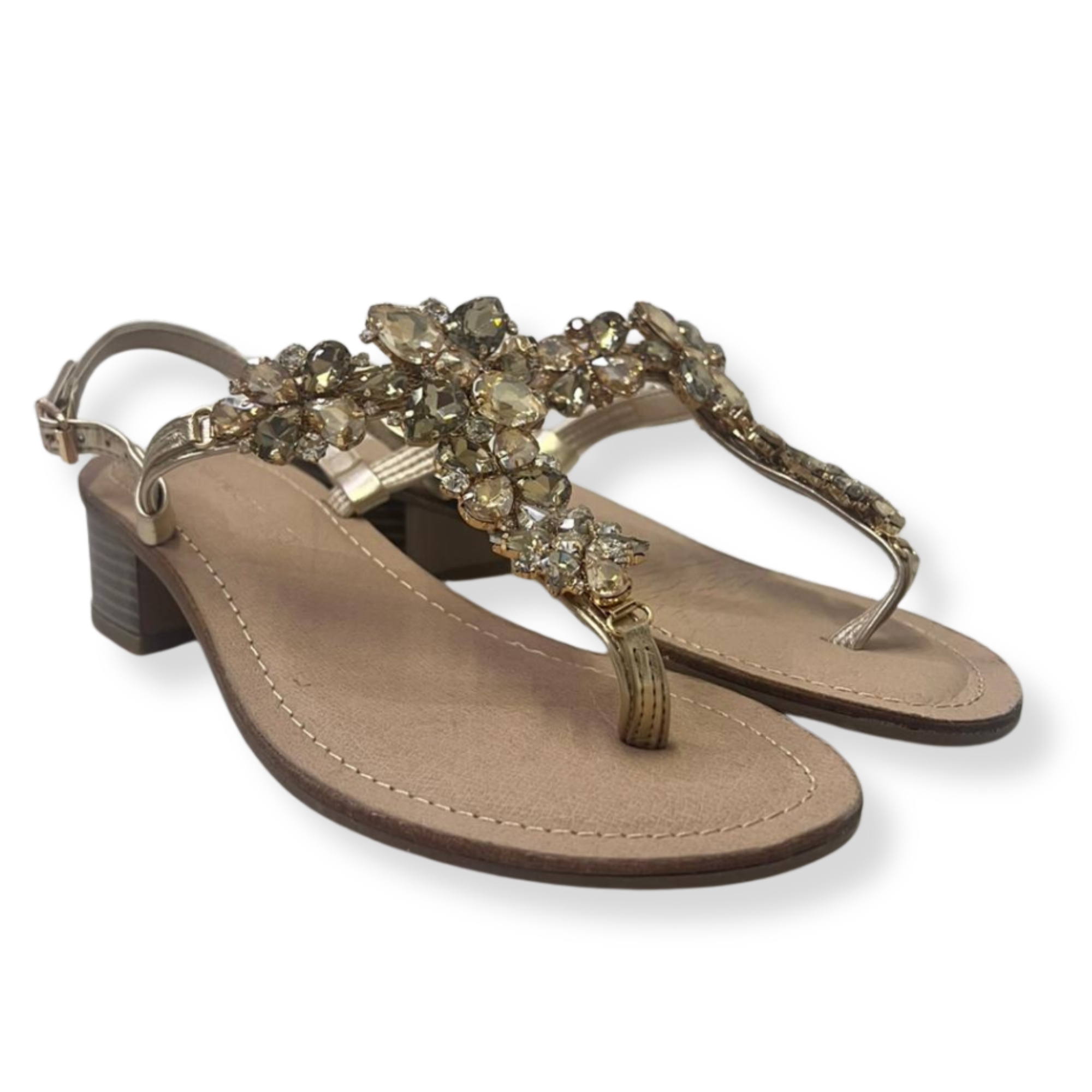 Queen Helena sandali Y7004 GOLD
