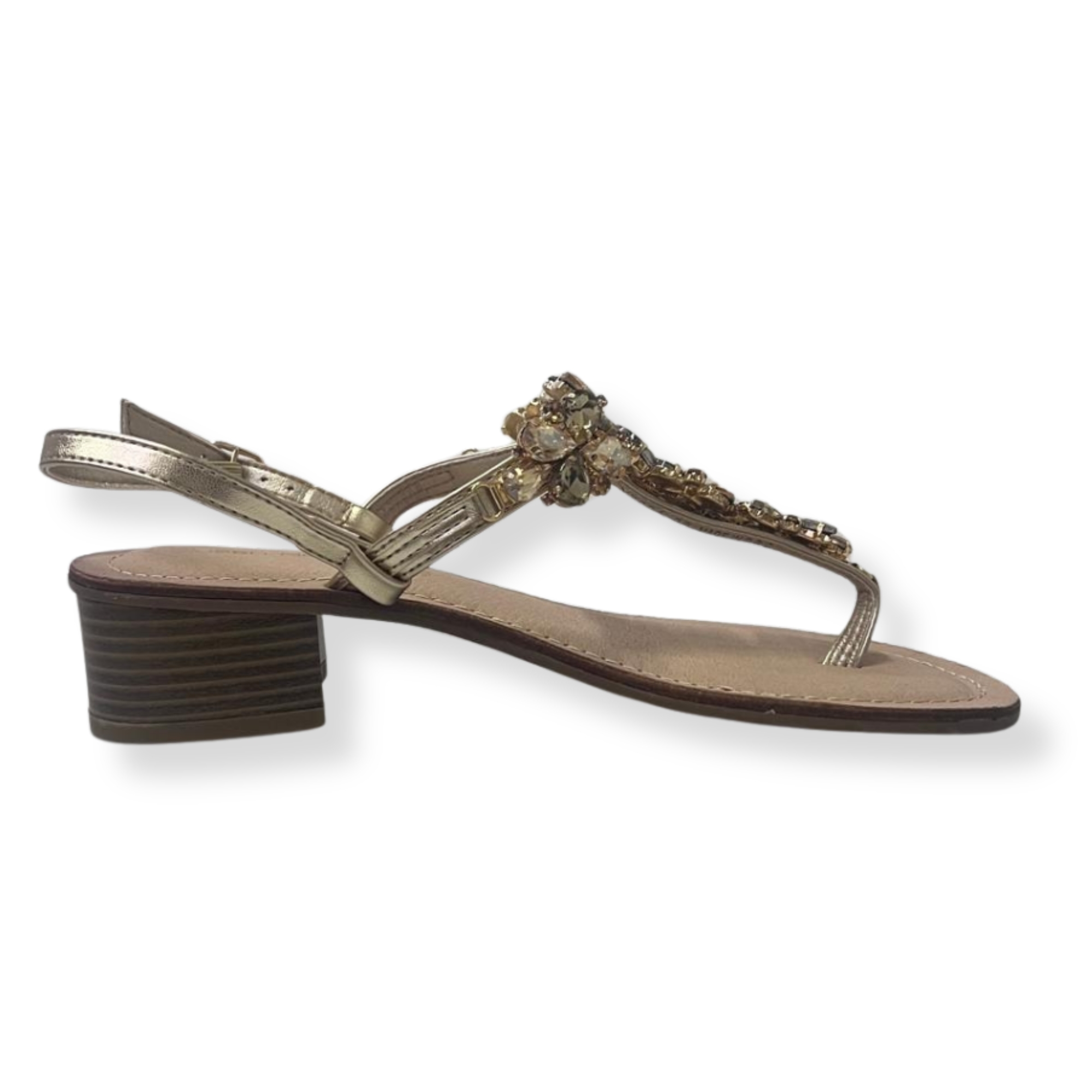Queen Helena sandali Y7004 GOLD - immagine 4