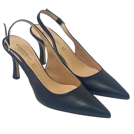 Romanelli Sandali con tacco 3960 Tacco70 Soft NERO