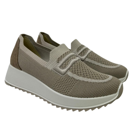Enval Soft slip on donna 1275333 TAUPE-CREAM