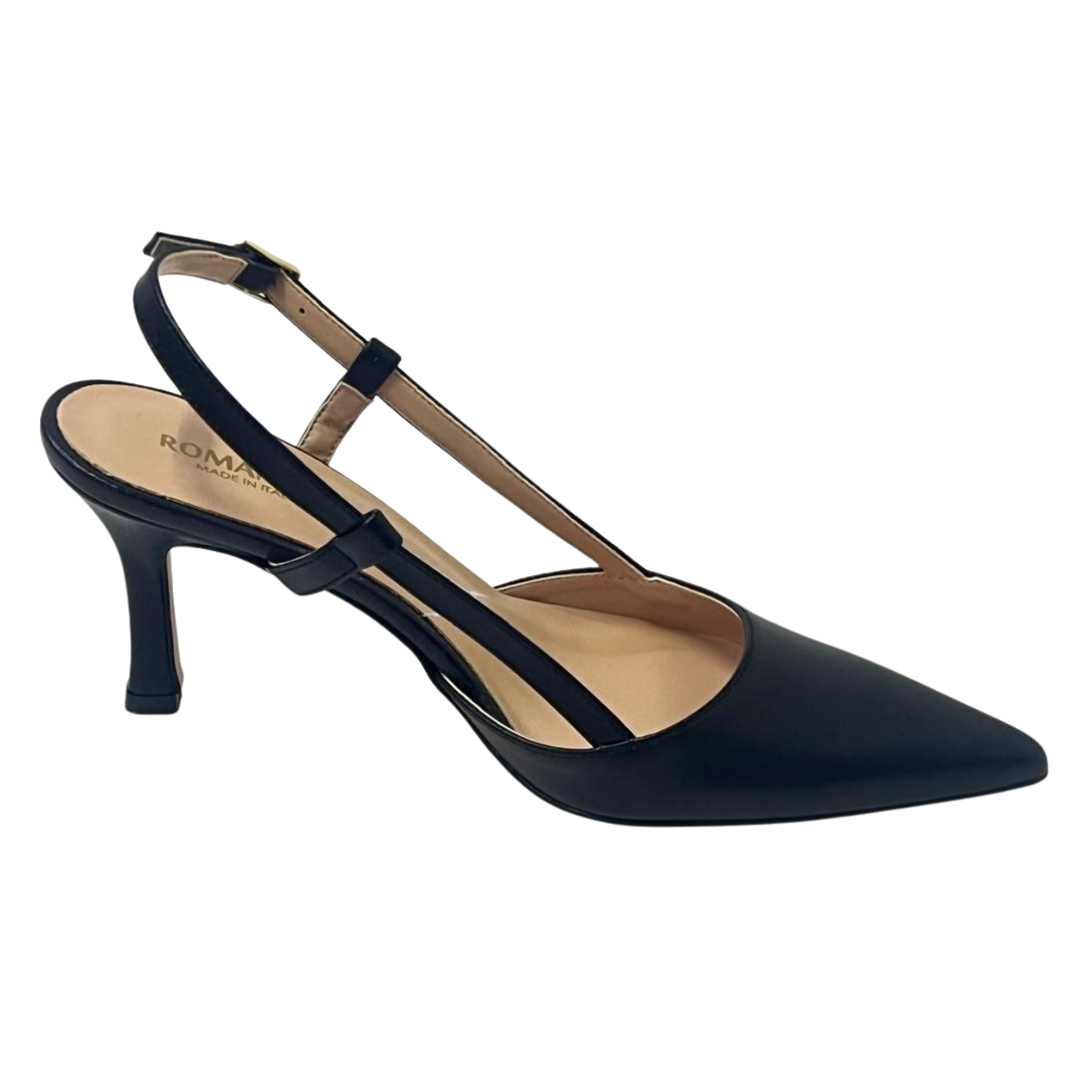 Romanelli Sandali con tacco 3961 Soft Tacco70 Soft NERO - immagine 4