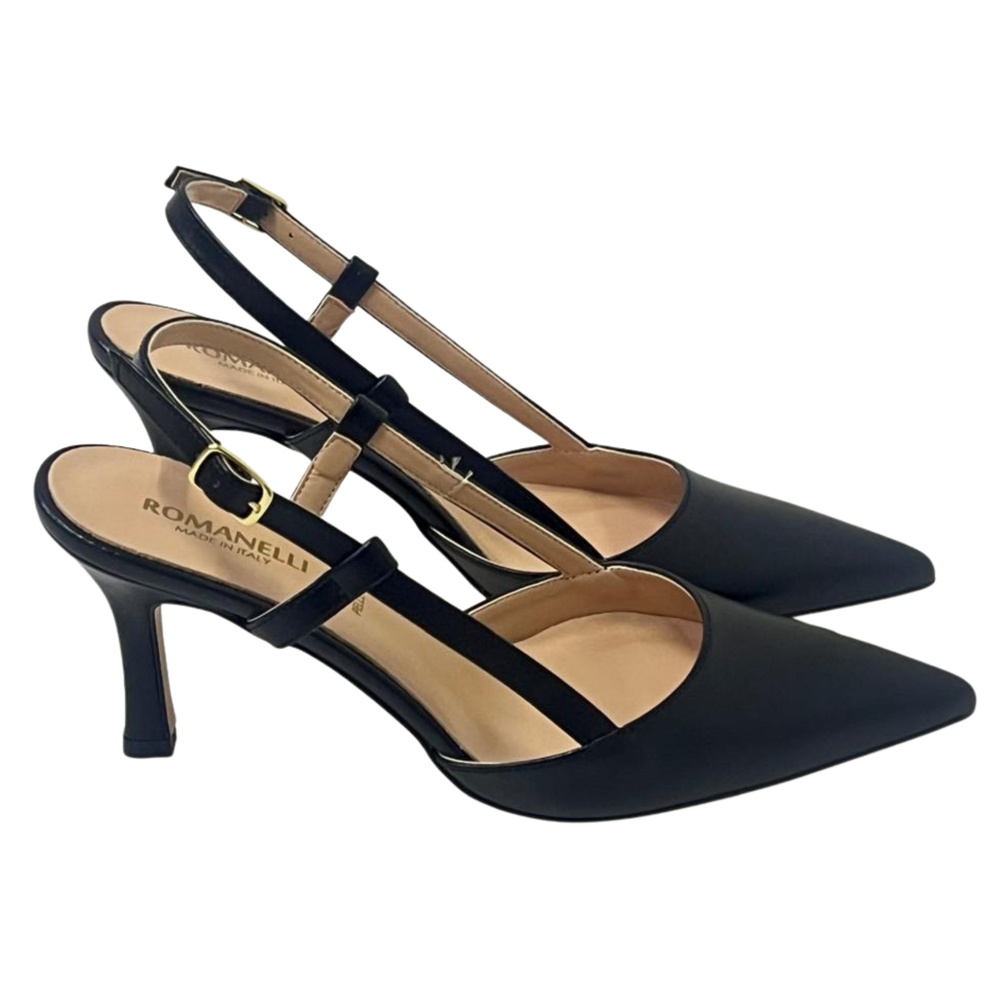 Romanelli Sandali con tacco 3961 Soft Tacco70 Soft NERO - immagine 2