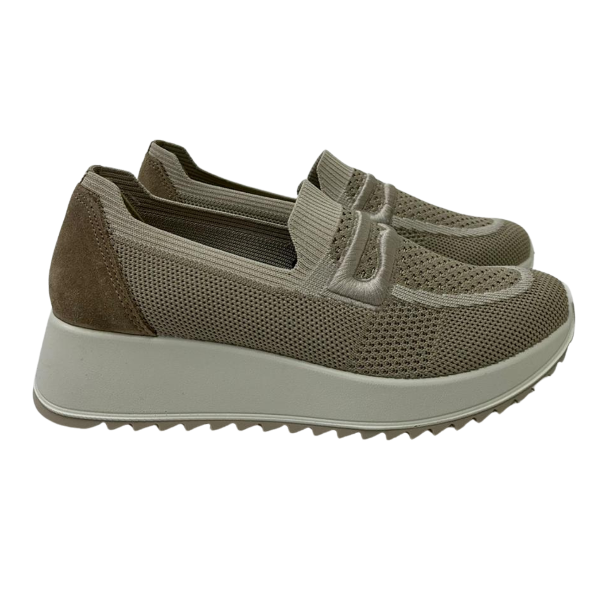 Enval Soft slip on donna 1275333 TAUPE-CREAM - immagine 2