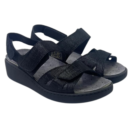 Enval Soft Sandali donna 1278200 Scamosciato NERO