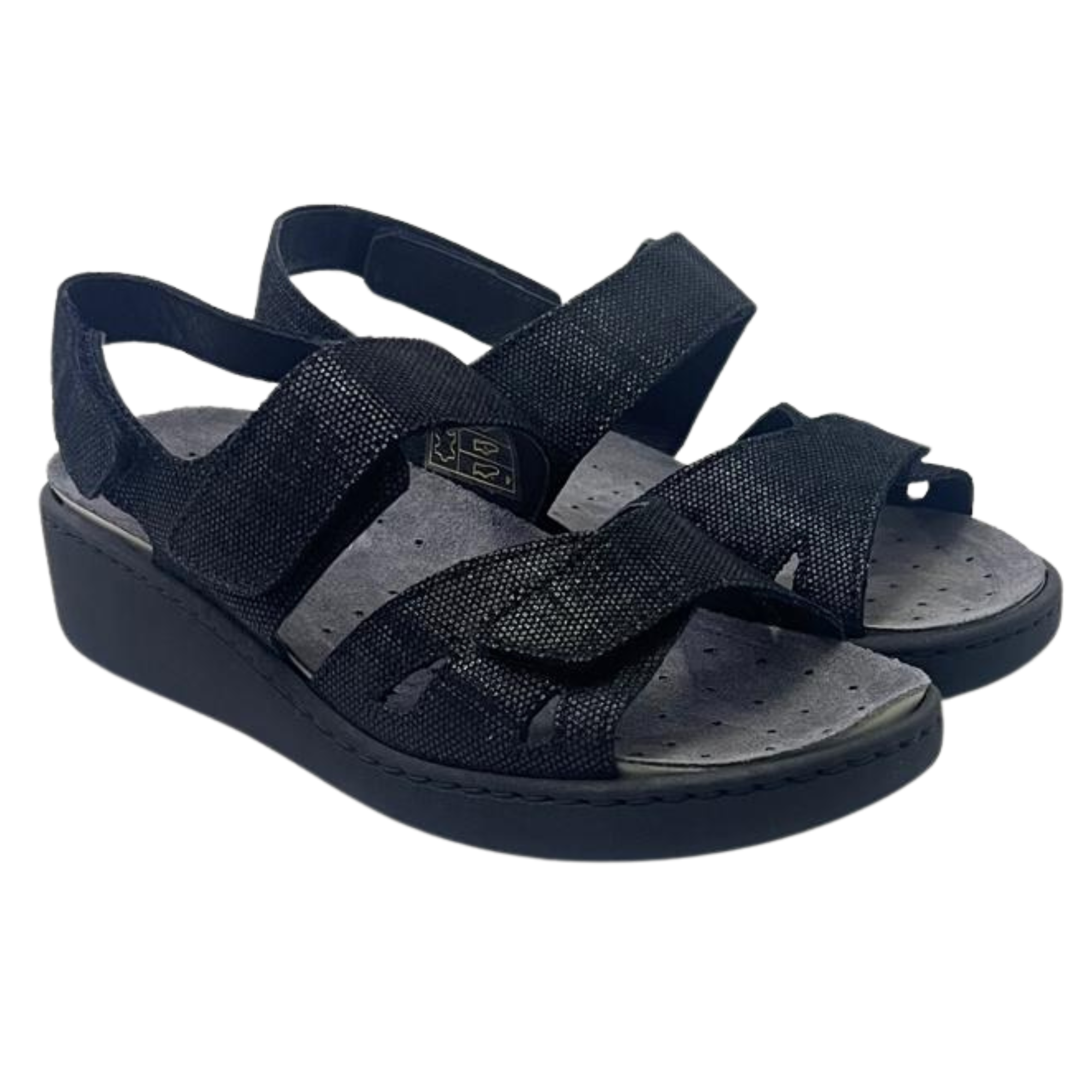 Enval Soft Sandali donna 1278200 Scamosciato NERO