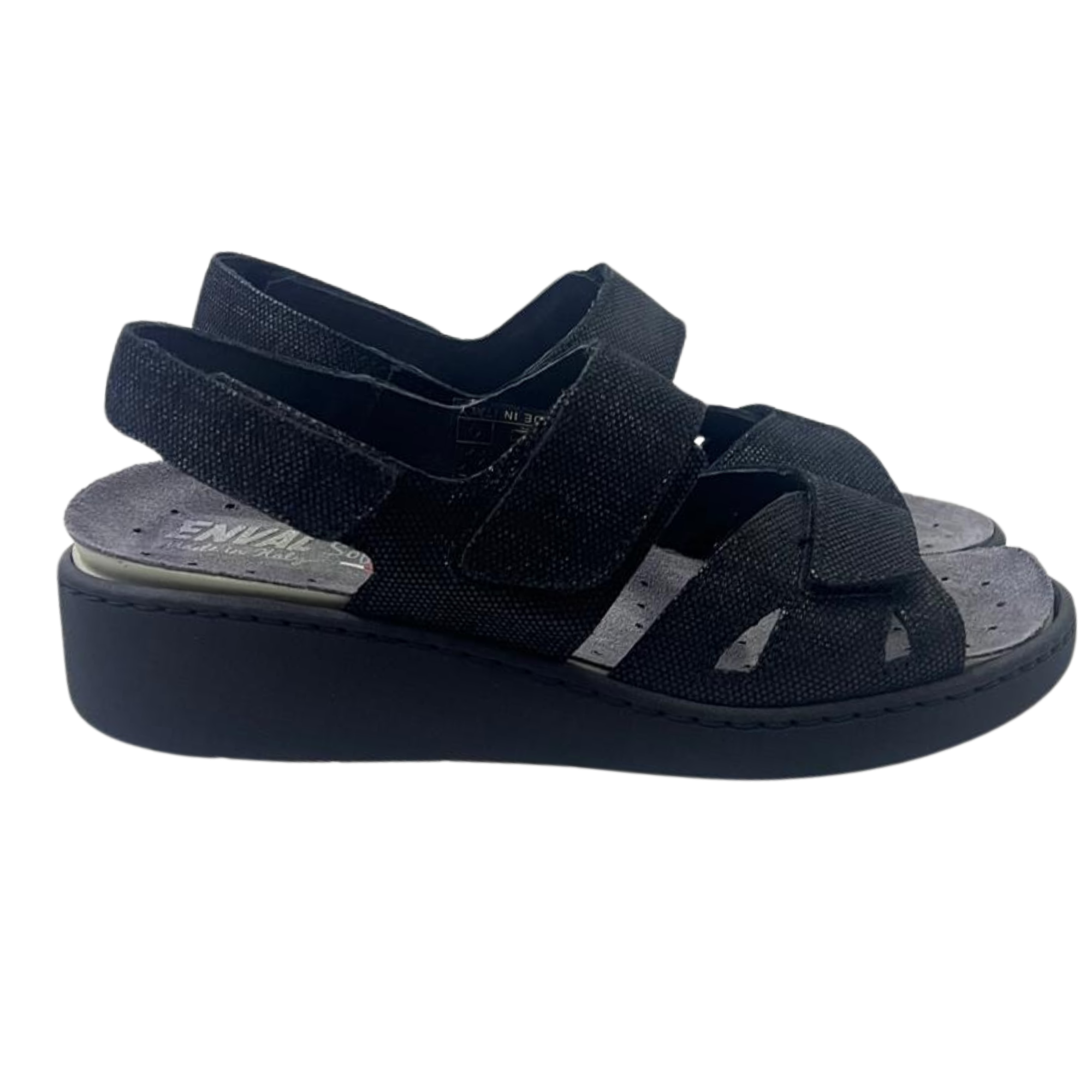 Enval Soft Sandali donna 1278200 Scamosciato NERO - immagine 2