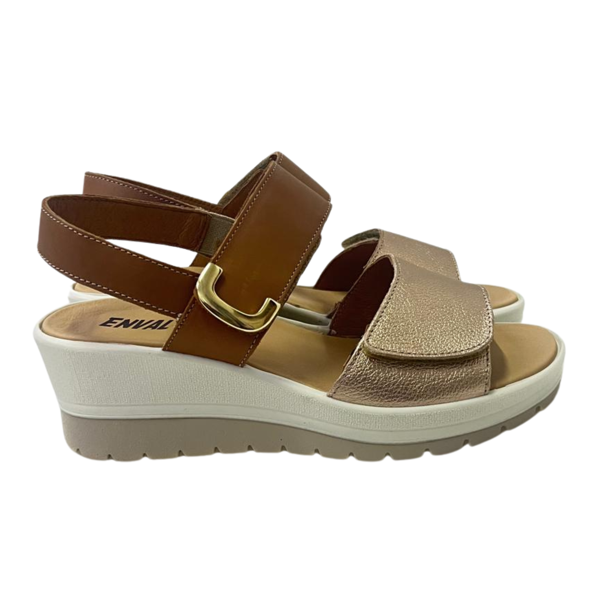 Enval Soft Sandali donna 1283611 CHAMPAGNE/BEIGE - immagine 2