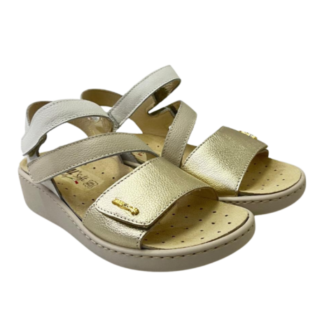 Enval Soft Sandali donna 1278133 PLATINO/Bianco