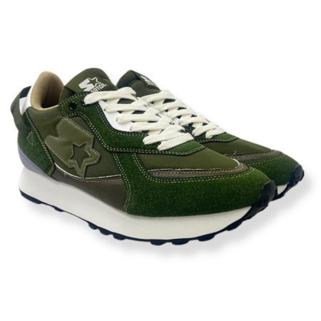 Starter Sneakers Uomo STBC-18 MILITARY/DK MILITARY/BARLEY