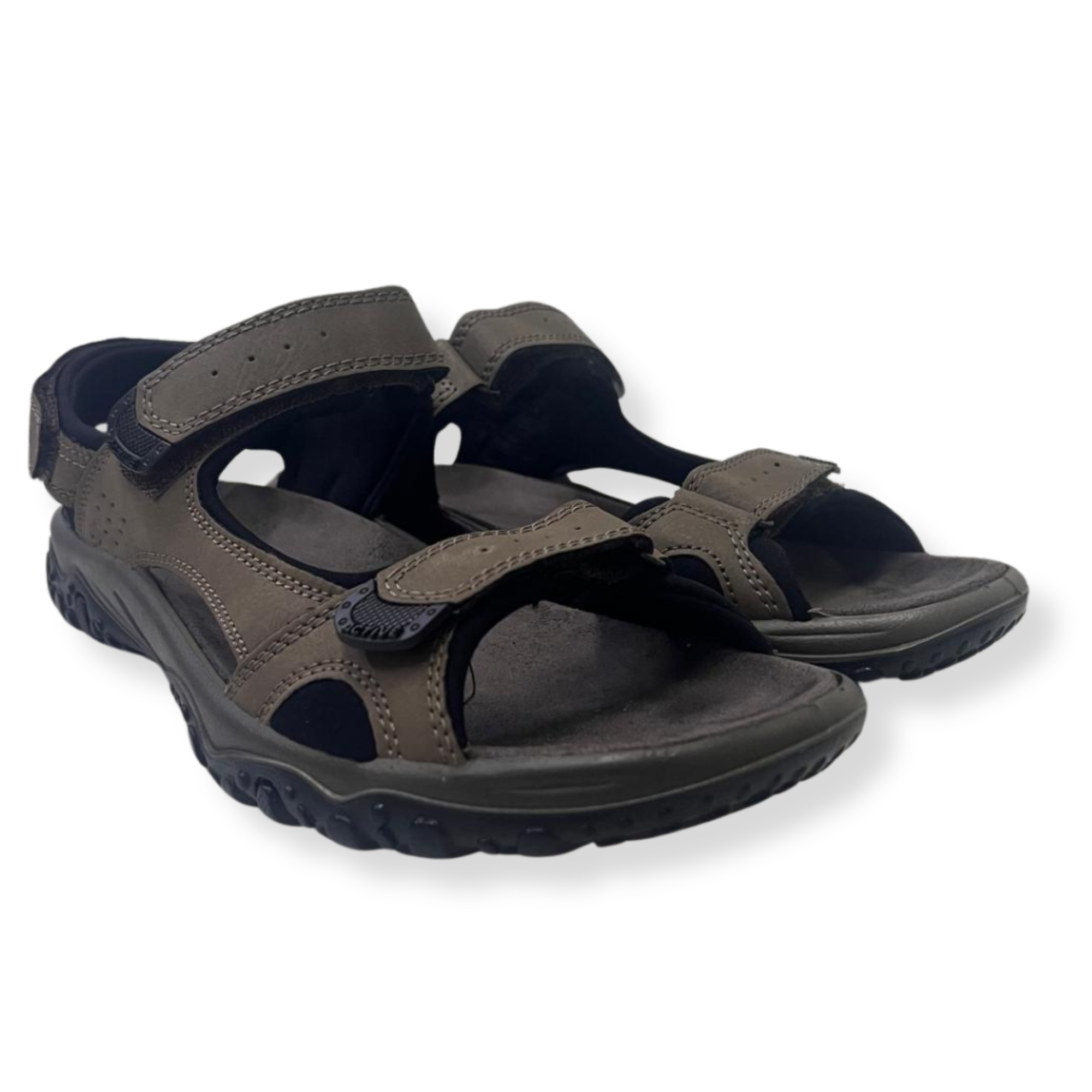 Enval Soft Sandali uomo 1246099 Nabuk TORTORA