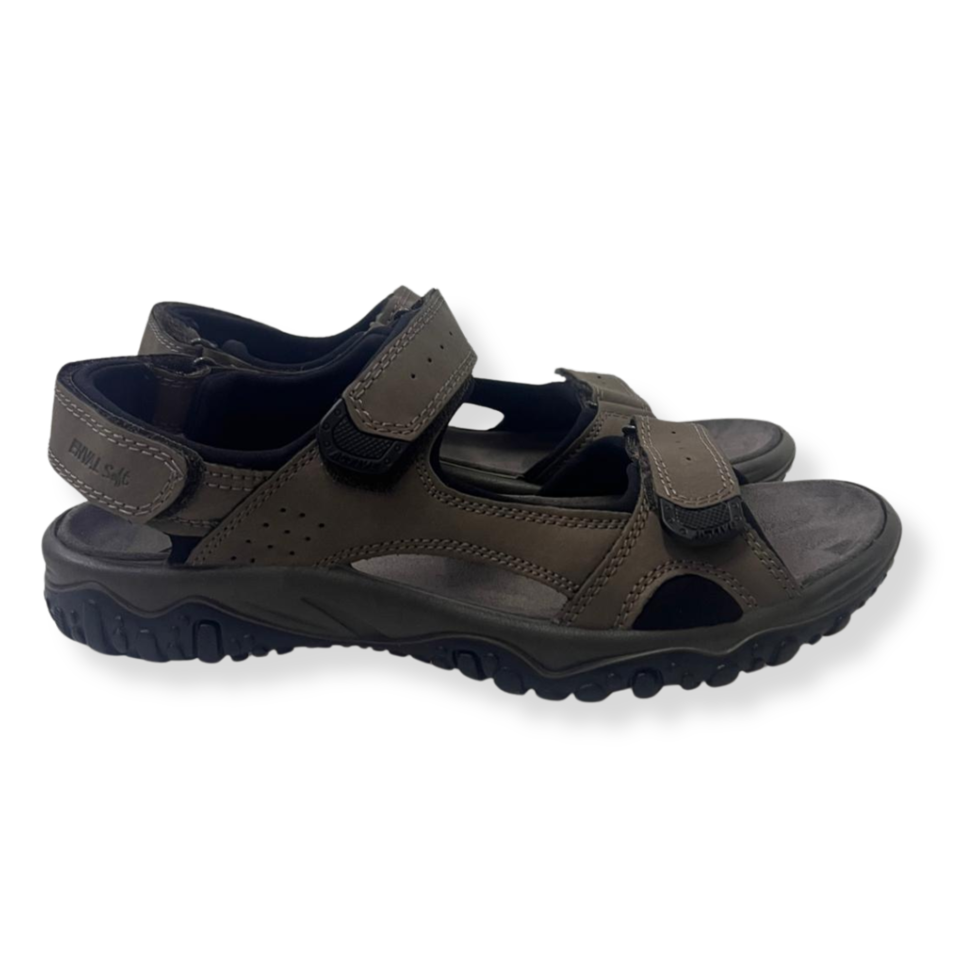 Enval Soft Sandali uomo 1246099 Nabuk TORTORA - immagine 2