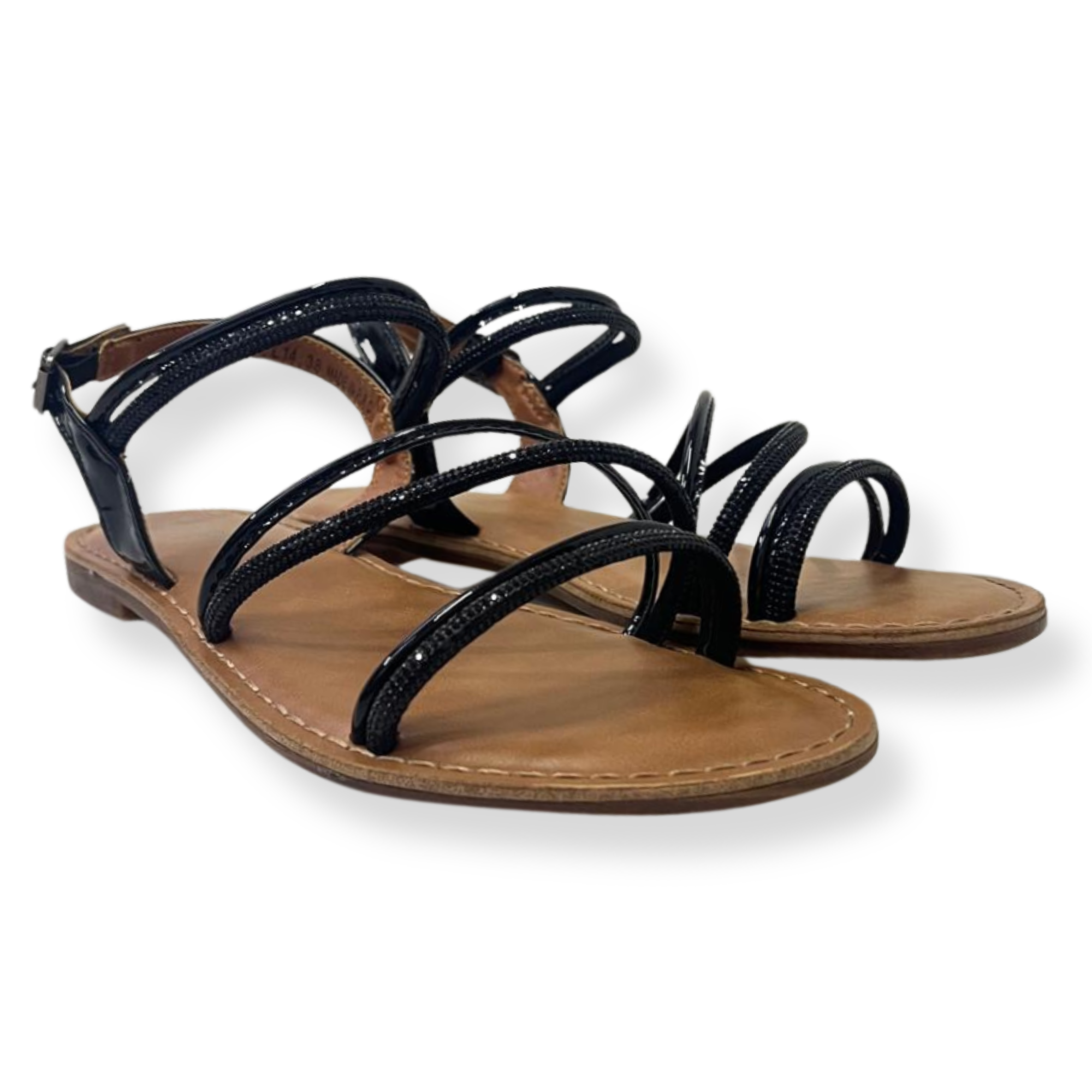 Queen Helena sandali L14 BLACK
