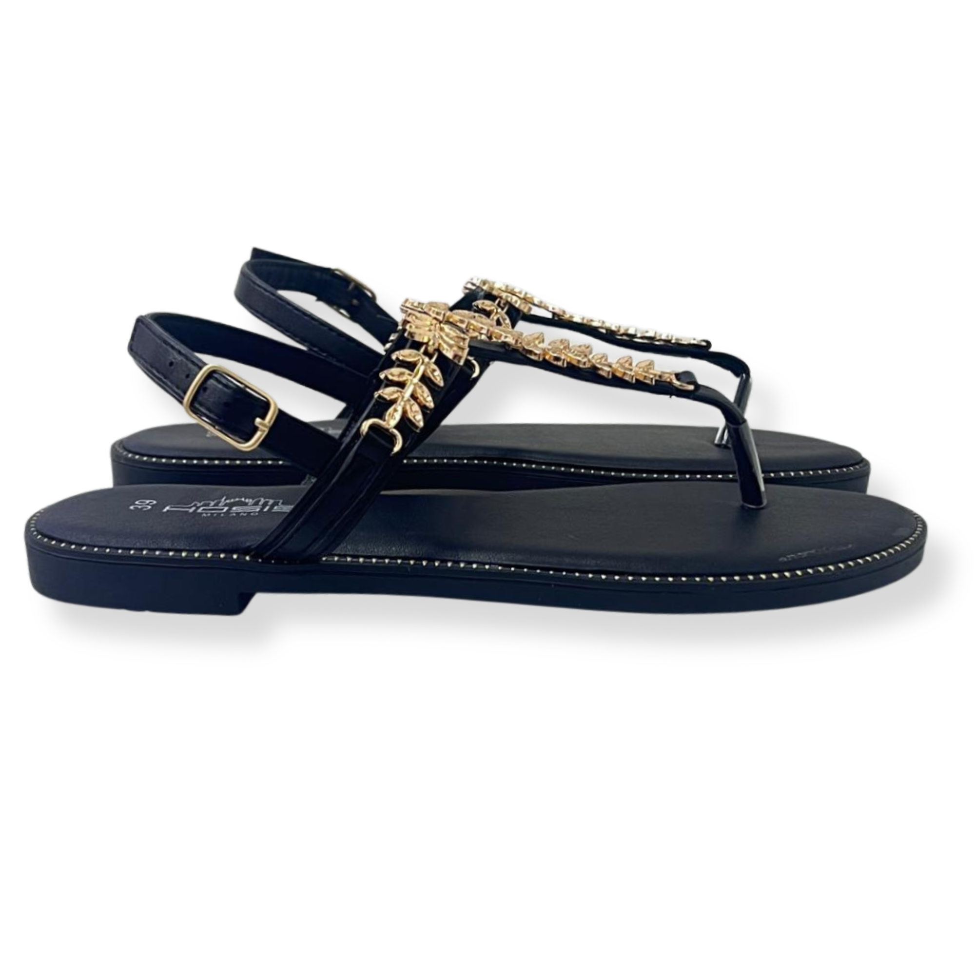 Hosis sandali A3565 NERO - immagine 2