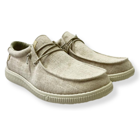 Pitas scarpe casual uomo WP150 Linen (S26U-W10-LNN) CRUDO