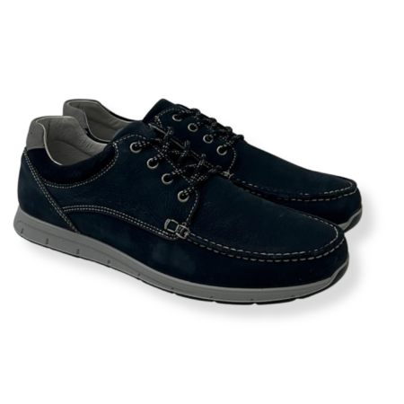Enval Soft slip on uomo 1226200 Nabuk BLU