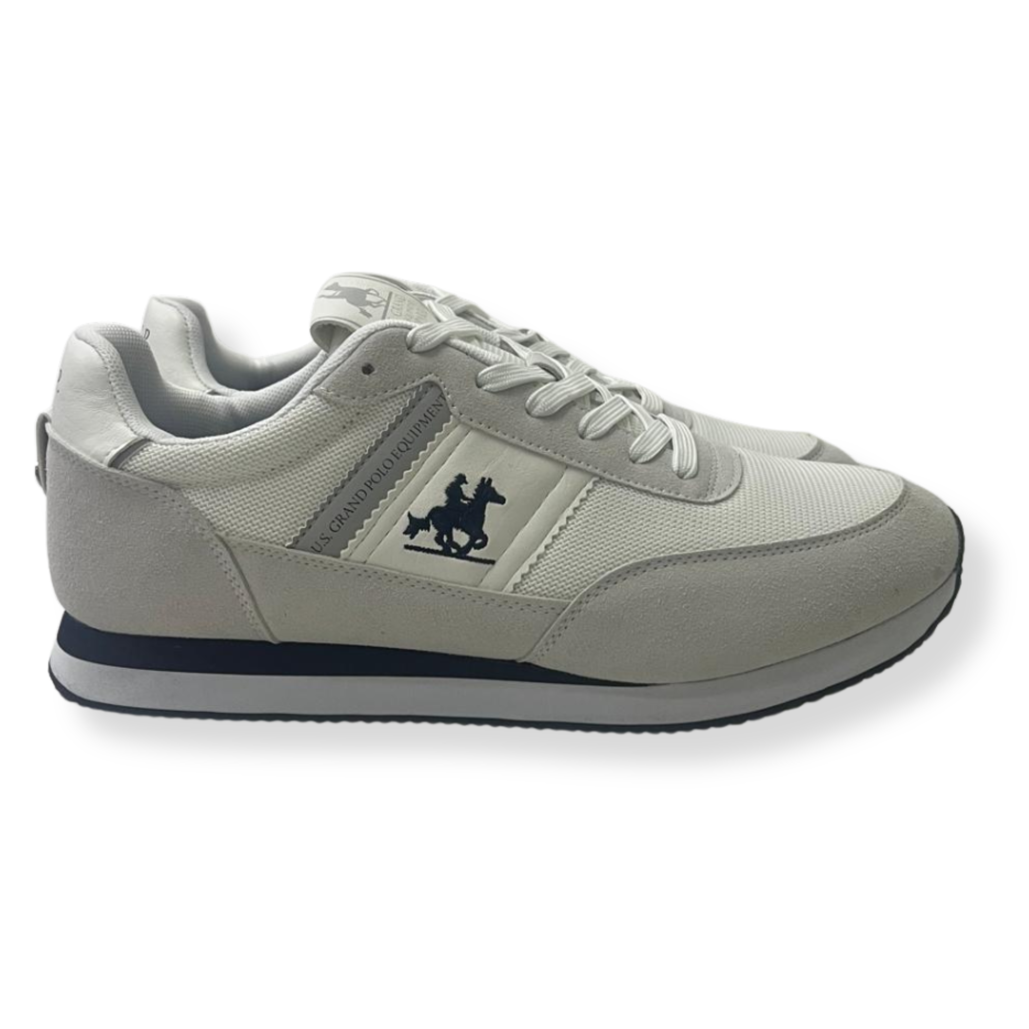 U.S. Grand Polo Sneakers uomo GPM12160M RENNES2 1010 WHITE - immagine 2