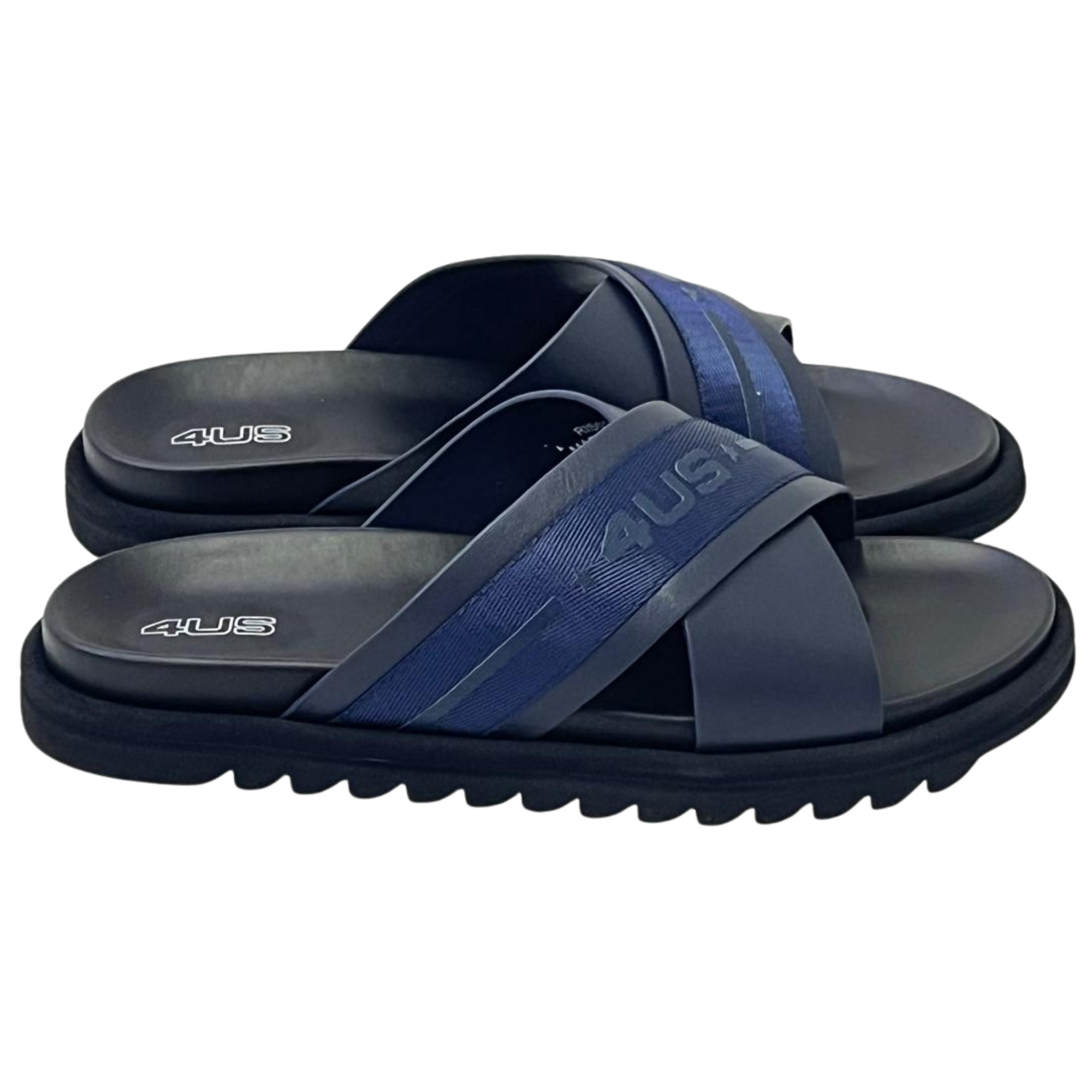4US – Cesare Paciotti Sandali uomo RIS016 4US NAVY - immagine 2