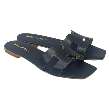 Romanelli Sandali Bassi Donna MELA55 Vitello NERO
