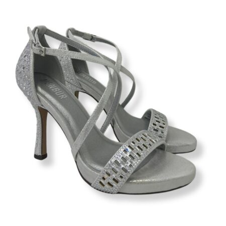 Menbur sandali con tacco donna AM722 Menbur 09 PLATA
